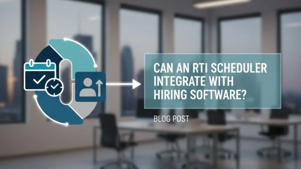 Can an RTI Scheduler Integrate with Hiring Software