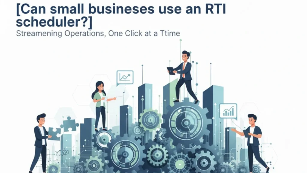 Can small businesses use an RTI scheduler