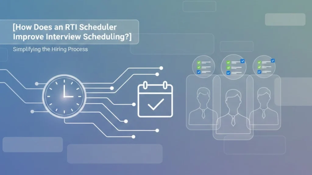 How Does an RTI Scheduler Improve Interview Scheduling